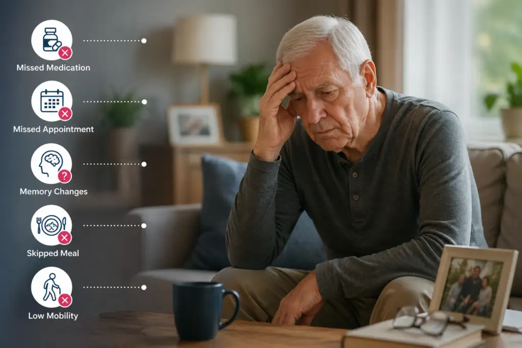 Picture of a retiree living independently and is begging to experience day to day challenges