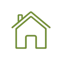 Icon representing services we provide for help at home.